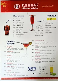 Kimling menu 3