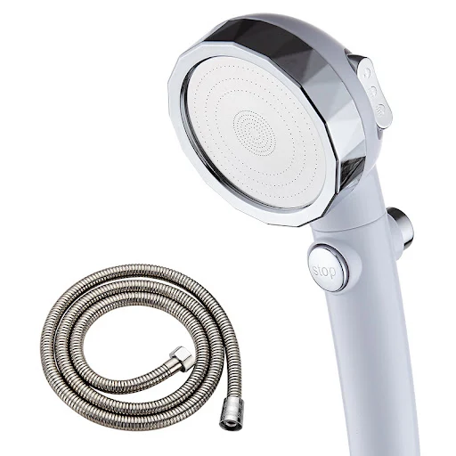 Title 6, Household pressurized shower sprinkler rain flo...