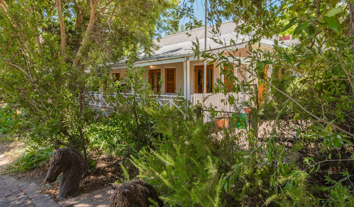 Farm house with garden and pool Franschhoek