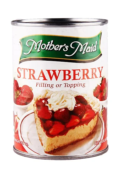 Mothers Maid Filling & Topping - Raspberry - 595 g