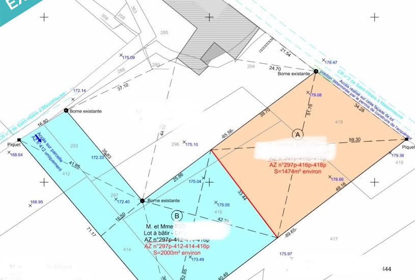  Vente Terrain à bâtir - 12 000m² à Moissac (82200) 