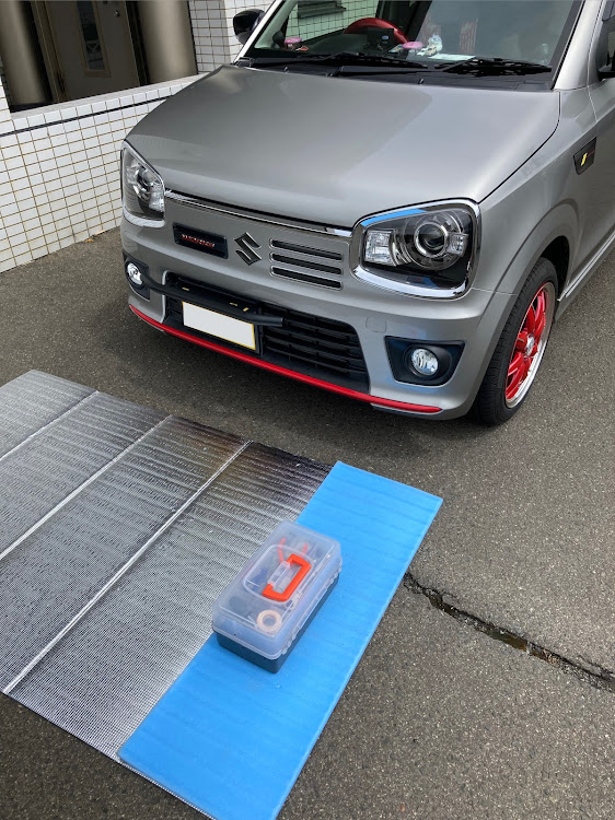 アルトワークスのパイプバー・LEDライトバー・風で光るLEDに関するカスタム事例の投稿画像1枚目