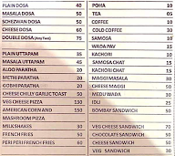 Udupi Cafe menu 2