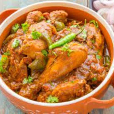 Kadhai Chicken + Rice