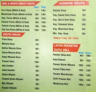 Tulsi Ram South Indian & Chinese Food menu 3