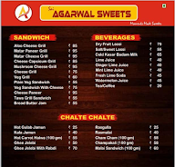 Sai Agarwal Sweets menu 2