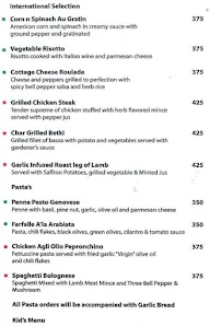 Cafe 15 A- Starottel menu 5