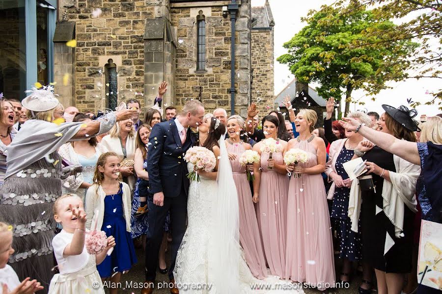 Wedding photographer Alan Mason (almasonphoto). Photo of 2 July 2019