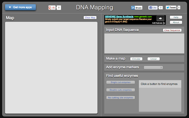 DNA Mapping chrome extension