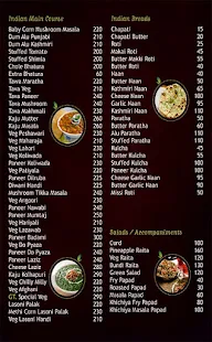 Green Tadka menu 4