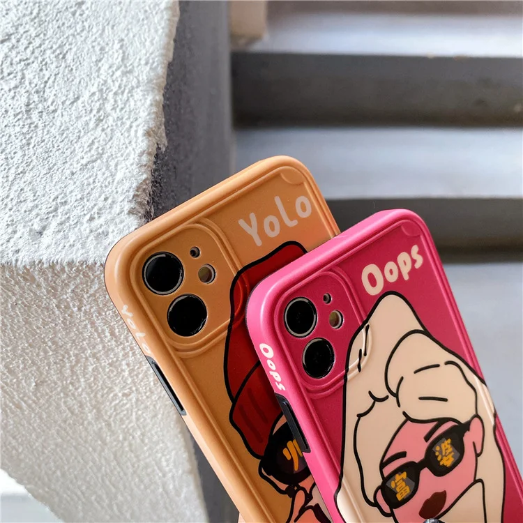 Title 5, Apple compatible iPhone case featuring a handso...