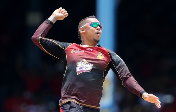 Sunil Narine. Picture: ASHLEY ALLEN/CPL T20/GETTY IMAGES​