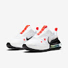 womens air max up white/black/bright crimson/platinum tint