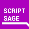 Script Sage: vienuma logotipa attēls