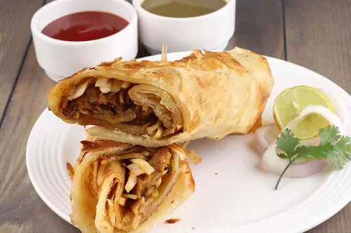 Mutton Tikka Roll