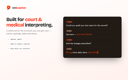 UniCaption - Live Subtitles & Translation screenshot 5