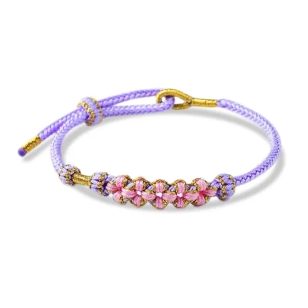 DIY Zodiac Jaar Armband Rode Touw Perzikknoop, maak je eigen geluksarmband. Bescherm je lot, breng geluk en zelf maken.
