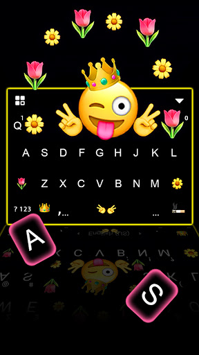 Screenshot Emoji Swag King Theme