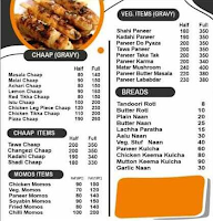 Veg Beriyani menu 1