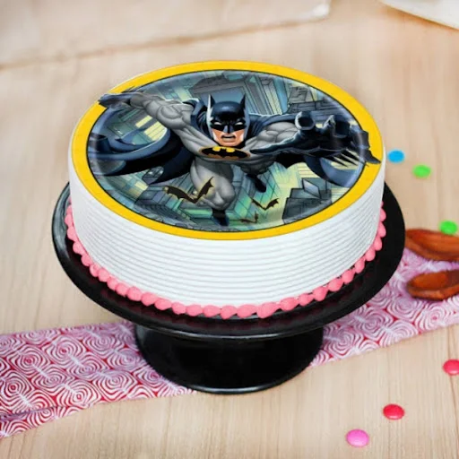 Batman Cake [Eggless]