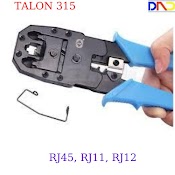 Kềm Bấm Cáp Mạng Tl315 Bấm Rj11 - Rj12 - Rj45 - Loại Tốt - Chất Liệu Thép Không Gỉ - Chính Hãng Talon