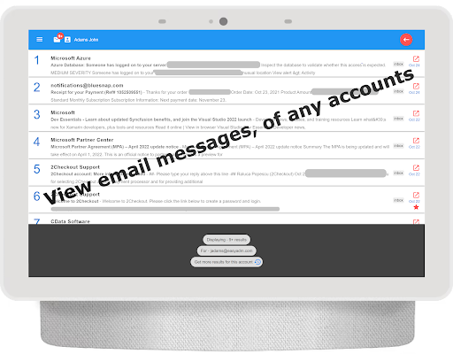 Email Reader screenshot 1
