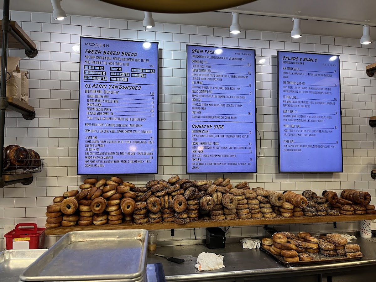 Gluten-Free at Modern Bread and Bagel