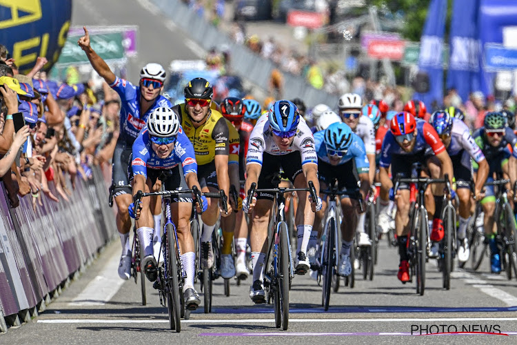 Jasper Philipsen verbaast over manoeuvre Mathieu van der Poel: "Dan weet je wel dat hij in orde is"