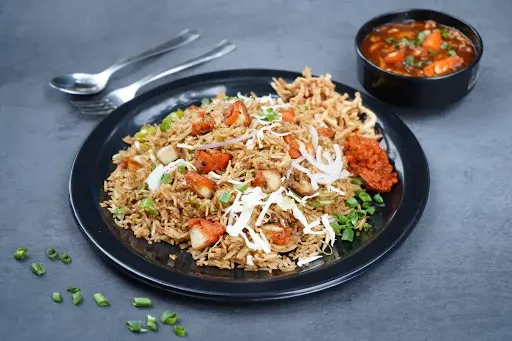 Chicken Manchurian Fried Rice