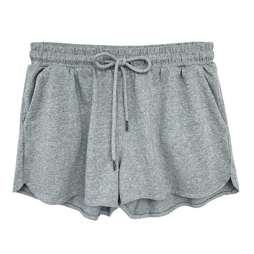 Title 2, Womens High Waist Elastic Waist Sports Shorts ...