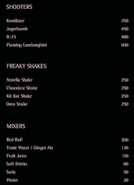 Andromeda Rooftop And Lounge Bar menu 5