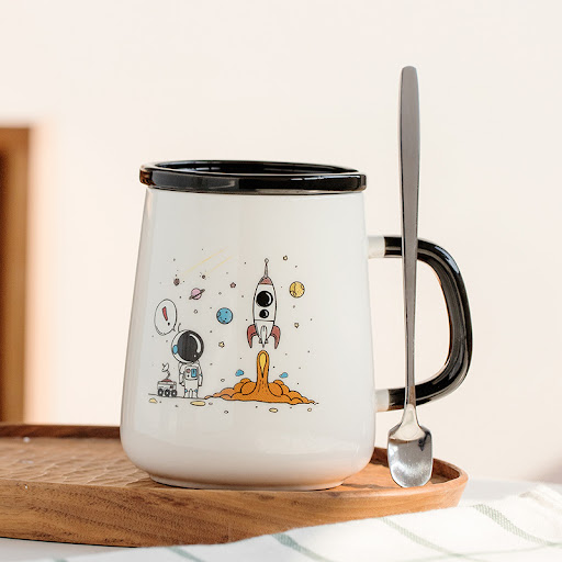 Title 11, Milk Creative household water cup, simple coffe...