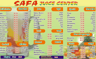 Swapnil Juice Center menu 1