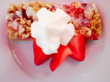 Farm Fresh Strawberry Bars- A Family Favorite