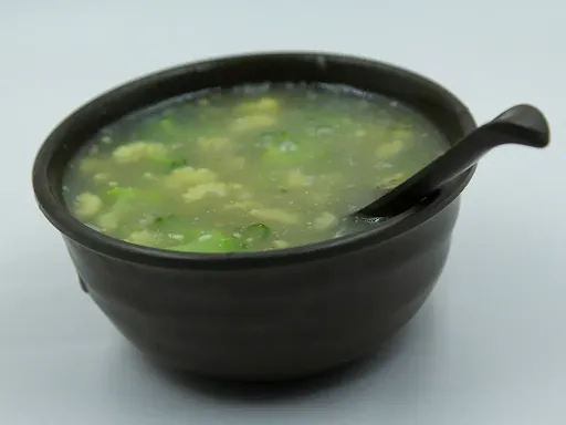 Baby Corn Broccoli Thick Soup