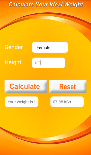 Ideal Weight Calculator