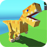 Blocky Dino Park T-Rex Rampage icon