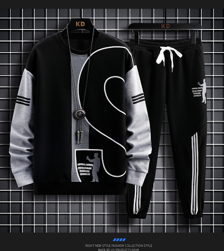Title 3, Mens Sports Round Neck Long Sleeved Sweater Se...