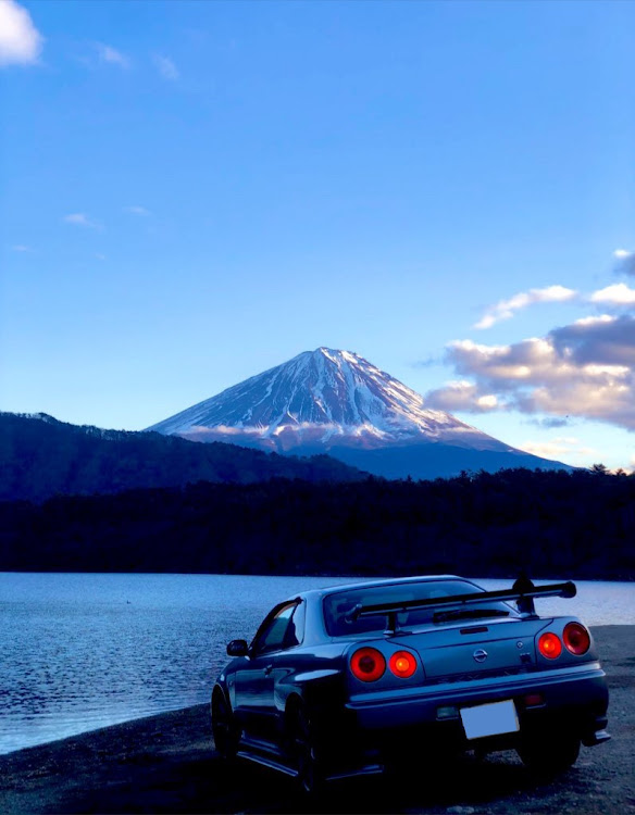 スカイライン GT-RのBNR34・スカイラインGT-R・思い出の場所・富士山と愛車・今年1年ありがとうございましたに関するカスタム事例の投稿画像2枚目