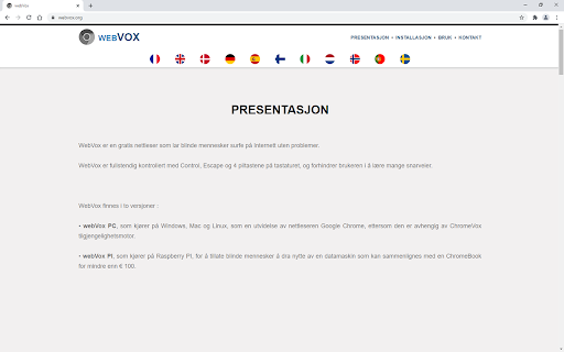 webVox