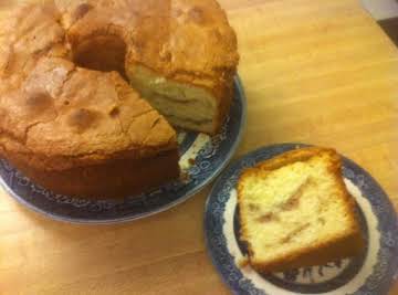 (Strawberry, maybe) Swirl Cream Cheese Pound Cake