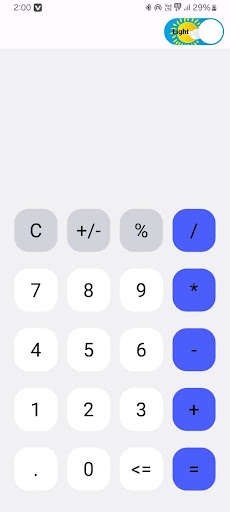 Screenshot Simple Calculator