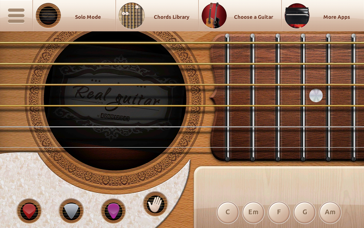 Real Guitar - screenshot