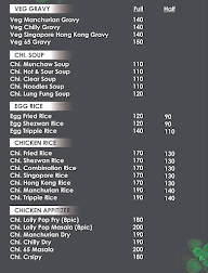 Mama's Chinese Corner menu 1