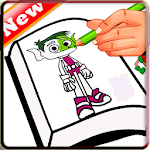 Cover Image of Скачать Teen Coloring Titans Guys 1.0 APK