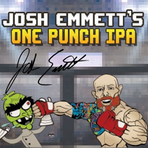 Logo of Knee Deep Josh Emmett's One Punch IPA