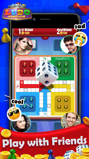 Ludo Kingdom - Ludo Board Online Game With Friends APK MOD – Pièces de Monnaie Illimitées (Astuce) screenshots hack proof 1