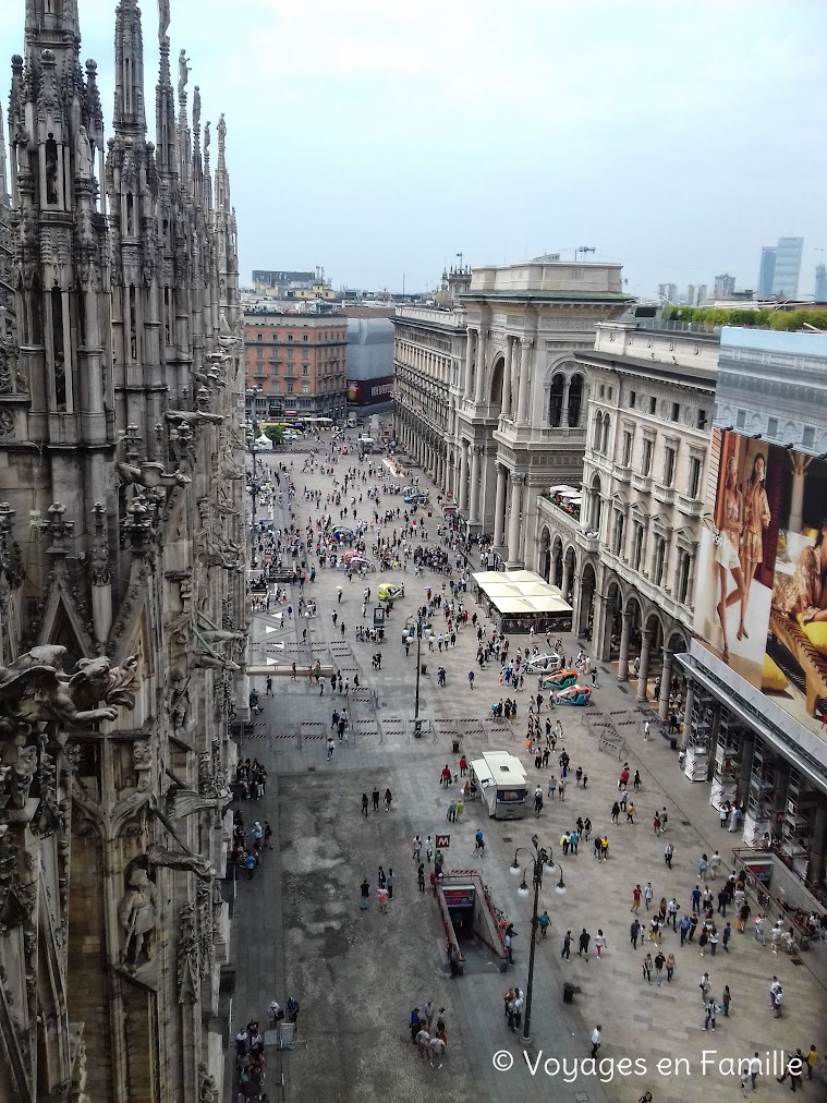 Duomo, accès terrasses