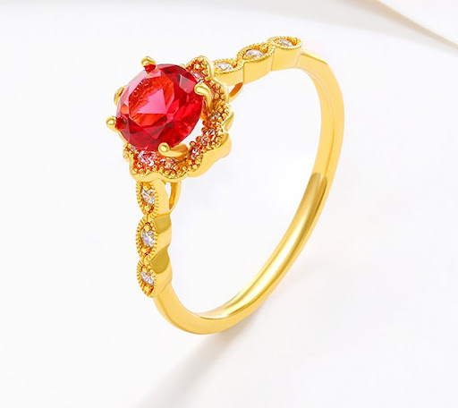 Title 2, French Style Retro Affordable Luxury Ring for W...