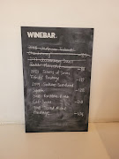 The off-menu wine list. 